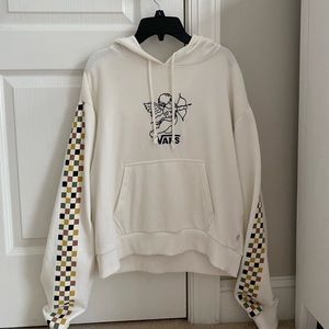vans cropped sweatshirt